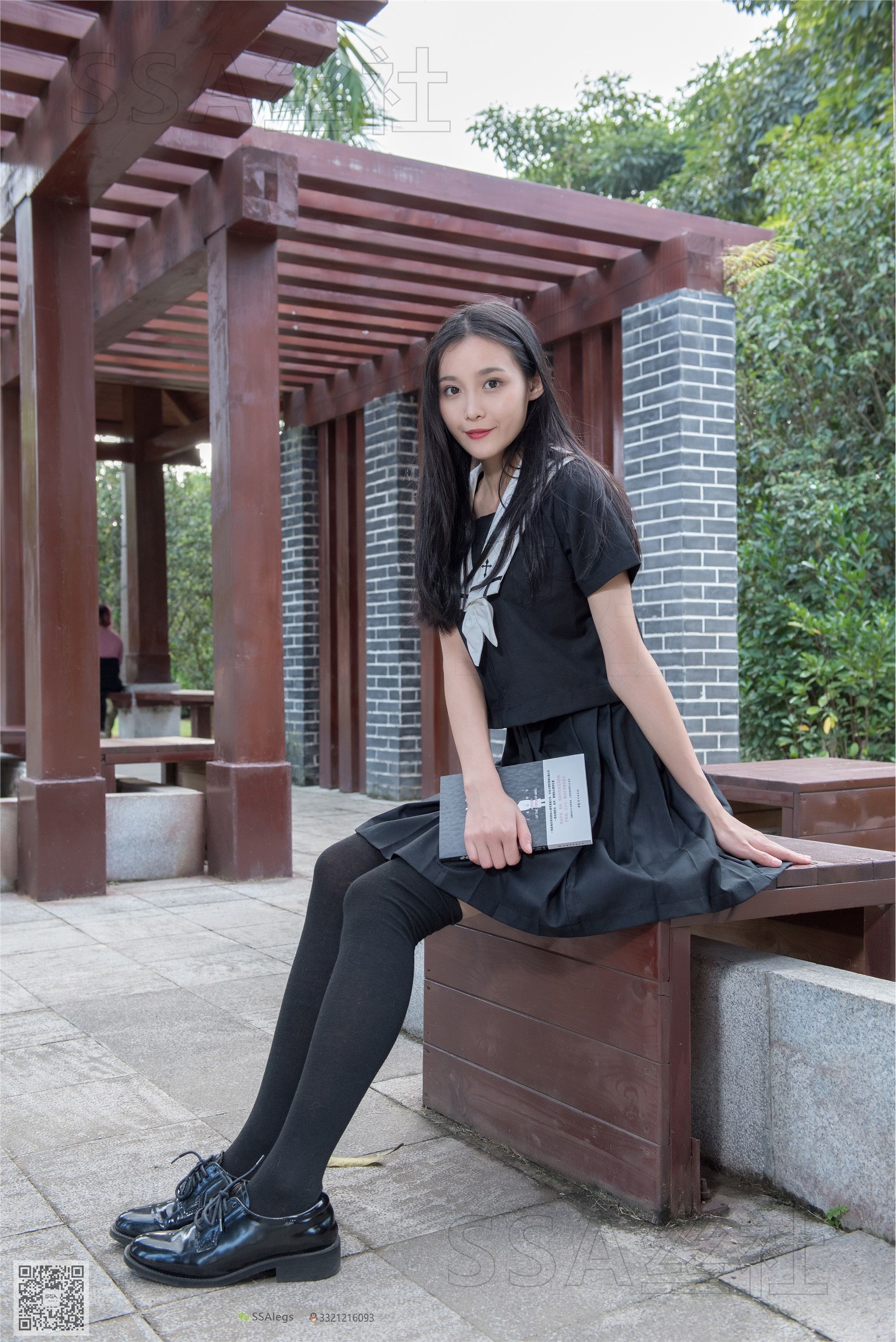 SSA丝社  NO.060 君君 JK制服游公园